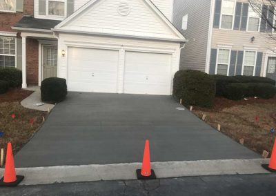 Residential driveway replacement